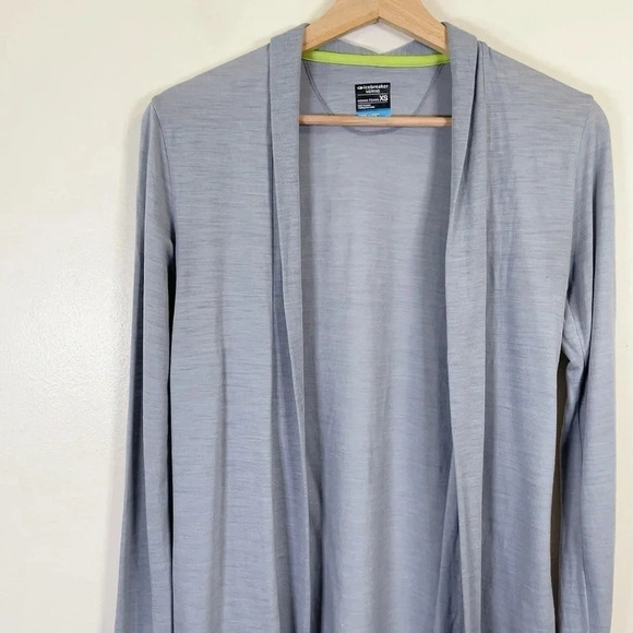 Icebreaker Merino Wool Cool-Lite Waterfall  Open Cardigan - Picture 10 of 16